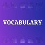 Vocabulary