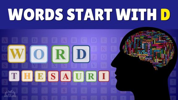 Words start with D